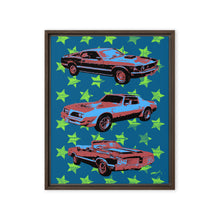 American Muscle Pop - Framed canvas